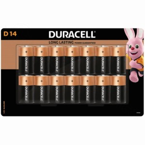 デュラセル DURACELL アルカリ単1 電池 14本 5年保存可能 水銀不使用 アルカリ 電池 ロングセラー 大人気 大容量 長持ち アルカリ 乾電池