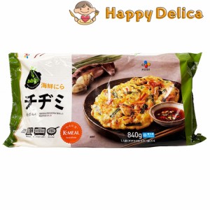 冷凍 CJ bibigo 海鮮にらチヂミ 8枚入り (840g) Korean Seafood Pancakes 韓国【Costco コストコ】