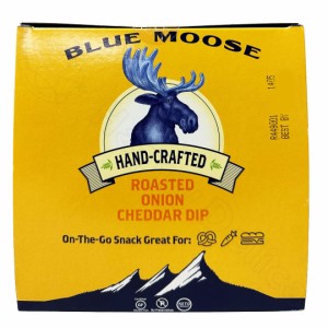 【Costco コストコ】BLUE MOOSE 焦がし玉ねぎとチェダーチーズディップ 47g×12 冷蔵