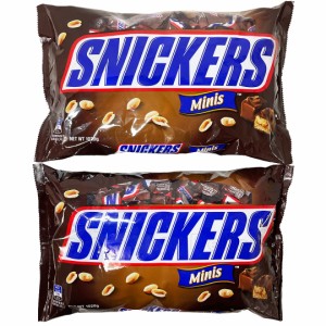 【大容量1020g×2個セット】マース スニッカーズ SNICKERS ミニチュア 1020g×2袋 義理チョコ バレンタイン お菓子 小分け 食品【Costco 