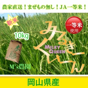 精米 ミルキークイーン 令和6年産 農家直詰 お米 (10kg)
