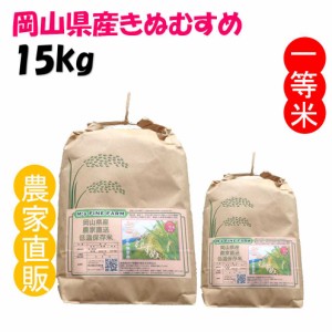 精米 きぬむすめ 令和6年産 農家直詰 お米 (15kg)