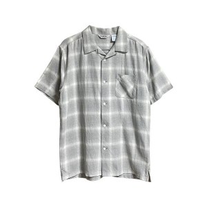 ファイブブラザー FIVE BROTHER LIGHT FLANNEL S/S ONE-UP SHIRTS ライト フランネル 半袖 ワンナップ オープン カラー オンブレ チェッ