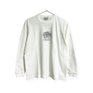 Acoustic アコースティック プリント AC21311 L/S TEE 頑丈なロングTシャツ シンプルデザイン 長袖 ヴィンテージ アメカジ ルード バイカ