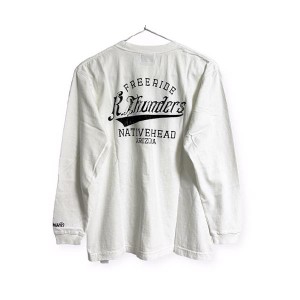 Acoustic アコースティック プリント AC21314 L/S TEE 頑丈なロングTシャツ シンプルデザイン 長袖 ヴィンテージ アメカジ ルード バイカ