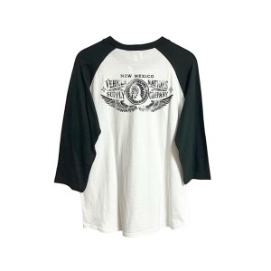 Acoustic アコースティック モーターオイル ラグラン 7分 袖 Tシャツ AC23001 MOTOR OIL Q/S TEE シンプルデザイン ヴィンテージ アメカ