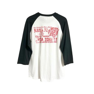 Acoustic アコースティック アリゾナ ラグラン 7分 袖 Tシャツ AC23002 ARIZONA Q/S TEE シンプルデザイン ヴィンテージ アメカジ ルード