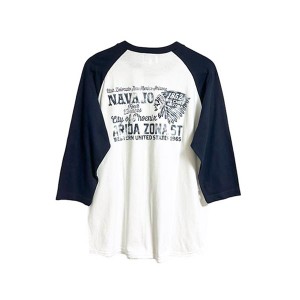 Acoustic アコースティック アリゾナ ラグラン 7分 袖 Tシャツ AC23002 ARIZONA Q/S TEE シンプルデザイン ヴィンテージ アメカジ ルード