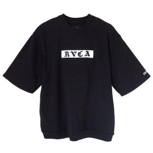 RVCA ルーカ OE BOX CREW 半袖 クルー 裏毛 スウェット シャツ トップス トレーナー Tシャツ BB041005 セットアップ メンズ オーバー ビ