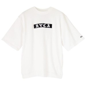 RVCA ルーカ OE BOX CREW 半袖 クルー 裏毛 スウェット シャツ トップス トレーナー Tシャツ BB041005 セットアップ メンズ オーバー ビ