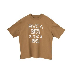 RVCA ルーカ ALL TIME SIDE SLIT ST サイド スリット Tシャツ BB041-206 半袖 メンズ レディース ユニセックス 大きい オーバー サイズ 