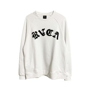 RVCA ルーカ WP RVCA CR トレーナー クルー ネック スウェット プルオーバー トレーナー ルカ ロゴプリント 丸首 メンズ レディース ユニ