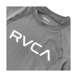 ルーカ RVCA LS RASHGUARD ラッシュガード メンズ 長袖 ロゴ Tシャツ BC041-817 マリン スポーツ 海 水着 サーフィン コンプレッション 