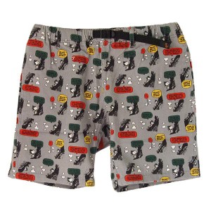 ROKX ロックス ROKX×PEANUTS CLIMBING SHORT ピーナッツ スヌーピー クライミング ショーツ ス 総 柄 ハーフ ショート パンツ RXMS21302