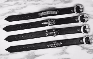  Chrome Hearts クロムハーツ カウハイド ブレスレット