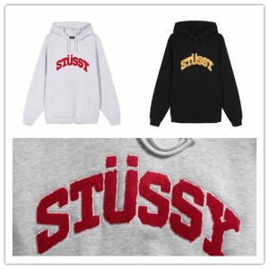 STUSSY ステューシー CHENILLE ARCH HOOD パーカー フード フーディ トップス ジップパーカー 118336 [並行輸入品]