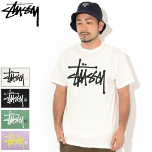 ステューシー Tシャツ 半袖 STUSSY メンズ Basic Logo Pigment Dyed ( stussy tシャツ tee ピグメント カットソー 1904553 USAモデル 正