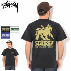 ステューシー Tシャツ 半袖 STUSSY メンズ Post Modern Roots Pigment Dyed ( stussy tシャツ tee ピグメント 1904636 USAモデル 正規 )