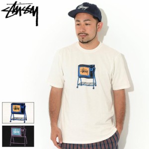 ステューシー Tシャツ 半袖 STUSSY メンズ & レディース Rolling TV Pigment Dyed (stussy tシャツ tee ピグメント 1904672 USAモデル 正