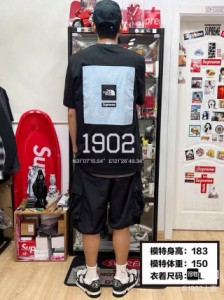 The North Faceカシューフラワープリントロゴ半袖Tシャツ