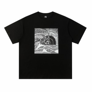 the north face半袖Tシャツ ルーズフィット ノースフェイス 高品質