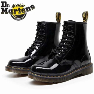 Dr.Martens ドクターマーチン ブーツ メンズ レディース 1460 Rainbow 8ホールブーツ 黒 シューズ マーチン 送料無料