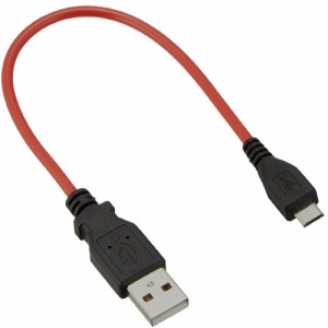 急速充電2.4A対応 micro USB 充電専用ケーブル 80cm SSA SU2-MC15R エスエスエーサービス