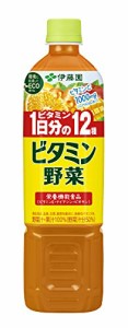 まとめ買い  伊藤園 ビタミン野菜 740g×15本 栄養機能食品 エコボトル