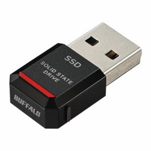 限定バッファロー SSD 外付け 250GB 極小 コンパクト ポータブル PS5 / PS4 対応 メーカー動作確認済 USB3.2 Gen2
