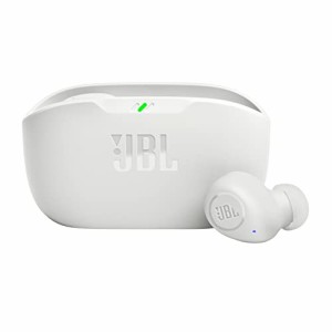 JBL WAVE BUDS 完全ワイヤレスイヤホン Bluetooth/IP54防水防塵/アプリ対応USBタイプC/ホワイト JBLWBUDSW