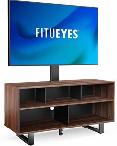 FITUEYES テレビ台 テレビボード ローボード スタンド付き 高さ調節可能 幅約106cm 奥行40cm 高さ137cm 32型~70型適