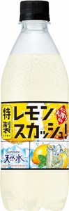 サントリー 天然水 特製レモンスカッシュ 炭酸 500ml×24本