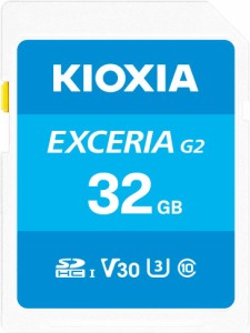 KIOXIAキオクシア 旧東芝メモリ SDカード 32GB SDHC UHS-I U3 V30 Class10 読出速度100MB/s 日本製