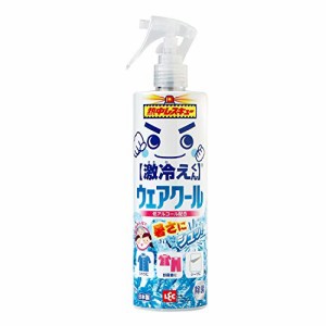 レック 熱中レスキュー 激冷えくん ウェアクール スプレー ミントの香り 400ml 消臭 除菌 ひんやり冷感長持ち 室内にも対応