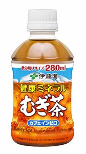 まとめ買い伊藤園 健康ミネラルむぎ茶 280ml×24本