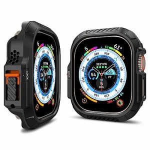 Spigen Apple Watch Ultra2 ケース/Apple Watch Ultra ケース 49mm ロック機能 ワイヤレス充電 紛