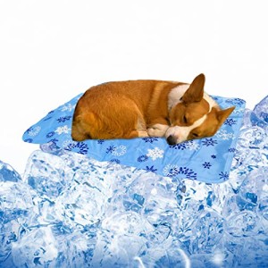 60*90cm ペット ひんやりマット 冷却マット 防水 人猫犬用ひんやりマット 夏用 暑さ対策 新型涼感冷感マット 充填ポリマー冷却ジェル