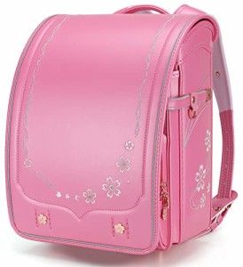 バオバブの願い 桜 ランドセル 女の子 ワンタッチロック 軽量 豪華 刺? A4フラットファイル対応 japanese schoolbag エレ