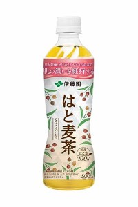 まとめ買い 伊藤園 はと麦茶 500ml×24本 カフェインゼロ 機能性表示食品