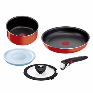 ティファールT-fal インジニオパプリカレッドセット5