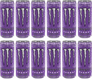 限定アサヒ飲料 モンスター ウルトラバイオレット 355ml×12本 エナジードリンク 0カロリー