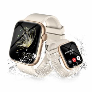 スマートウォッチ　Bluetooth5.2通話機能付き 1.85インチ大画面 Smart Watch 活動量計 腕時計 歩数計 天気予報