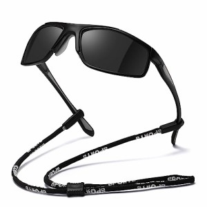 MAIVARDAY サングラス メンズ スポーツ 偏光 軽量 TR90 UV400 紫外線カット ランニング 自転車 釣り 運動用 sungla
