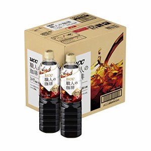 UCC 職人の珈琲 液体 ミルクに最適 ペットボトル 900ml×12本