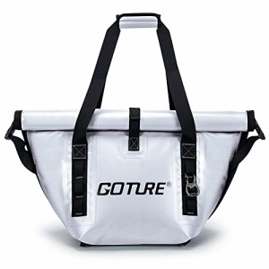 Goture 保冷バッグ 45リットル 氷入れ 保Goture 小型フィッシングバッグ 20リットル ソフトクーラー 排水栓付き 保冷トライアン