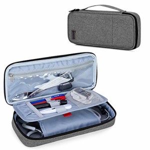 Trunab 聴診器ケース 耐衝撃 聴診器バッグ 3M Littmann MDF ADCに適合して 聴診器ボックス 小物 保管用 グレー