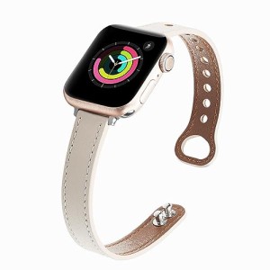 Sitengle Apple Watch バンド レディース レザー アップルウォッチ ベルト 本革 バンド iWacth 女性用 柔らかい 防