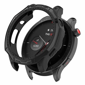 HeeNia Amazfit GTR 4 対応 ケース シリコン材質 保護ケース カバー 衝撃吸収 超軽量 柔軟 衝撃防止 擦り傷防止 保護カバ