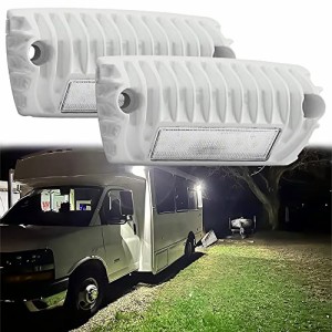 Chelhead ルームランプ RV外部ランプ 12V DC 低電流 作業灯 Ledポーチランプ アルミ ベースLedシーンランプ RVキャンピ