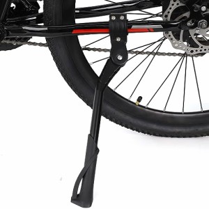 自転車 スタンド 24インチ 26インチ 29インチ サイドスタンド キックスタンド 軽量 頑丈 長さ調整 黒 ロードバイク クロスバイク マウ